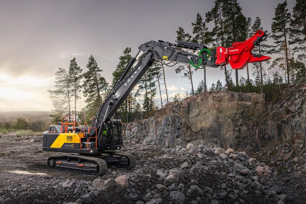 VOLVO CE UPGRADE GRAAFMACHINES VOOR SLOOPTOEPASSINGEN