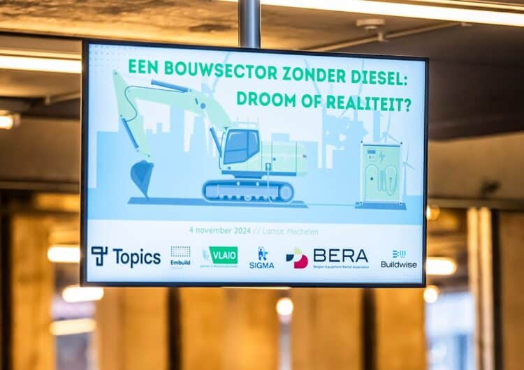 Grote belangstelling voor het inspiratiecongres ‘Een bouwsector zonder diesel: droom of realiteit?’ 3