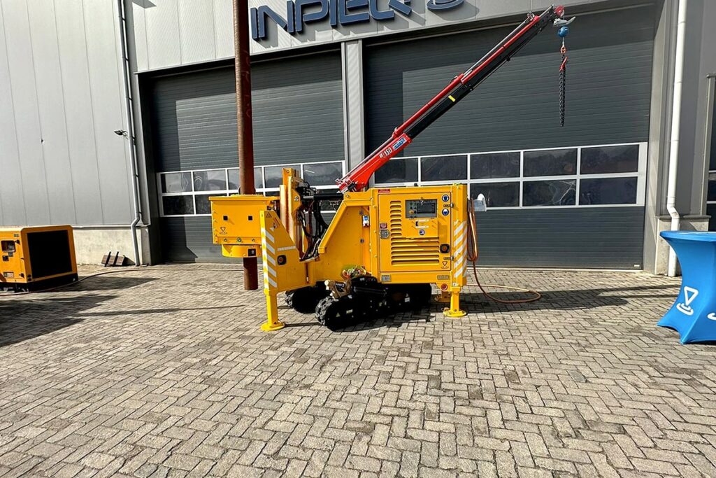 Slimme funderingsmachines voor klein bemeten locaties