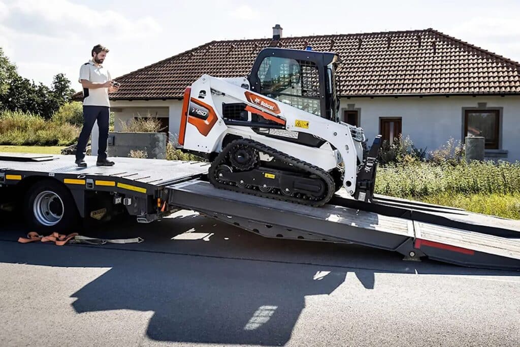Eenvoudige en breed toepasbare afstandsbediening voor compact materieel