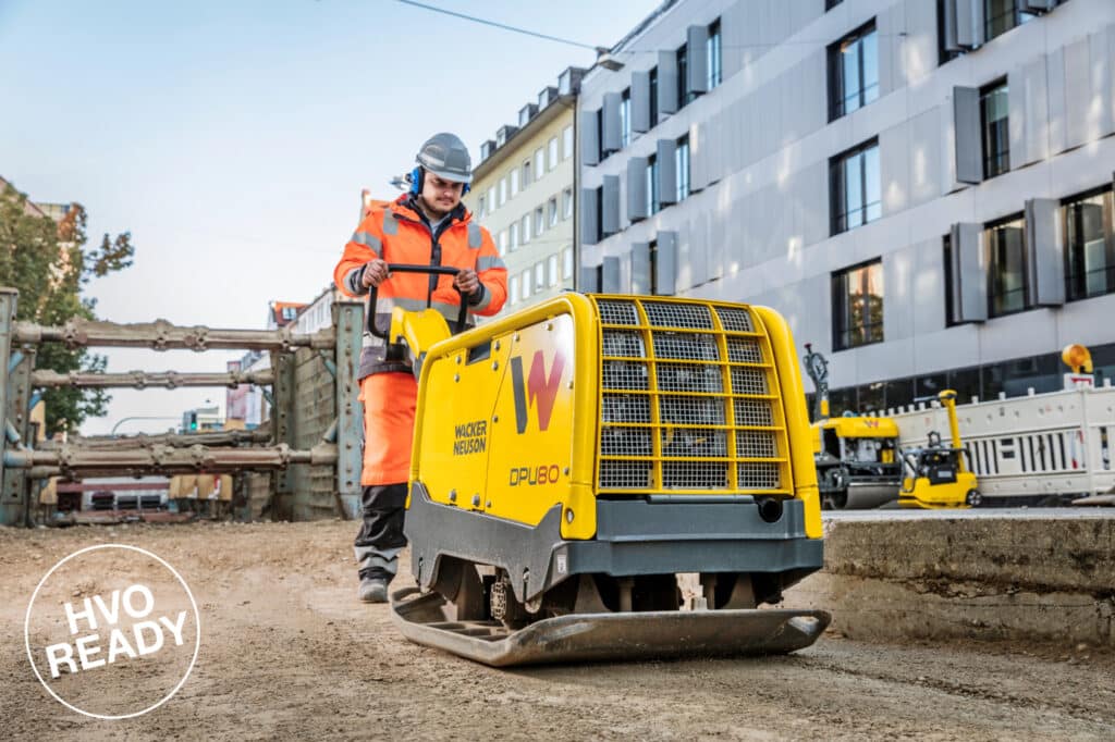 Wacker Neuson introduceert HVO als alternatieve brandstof