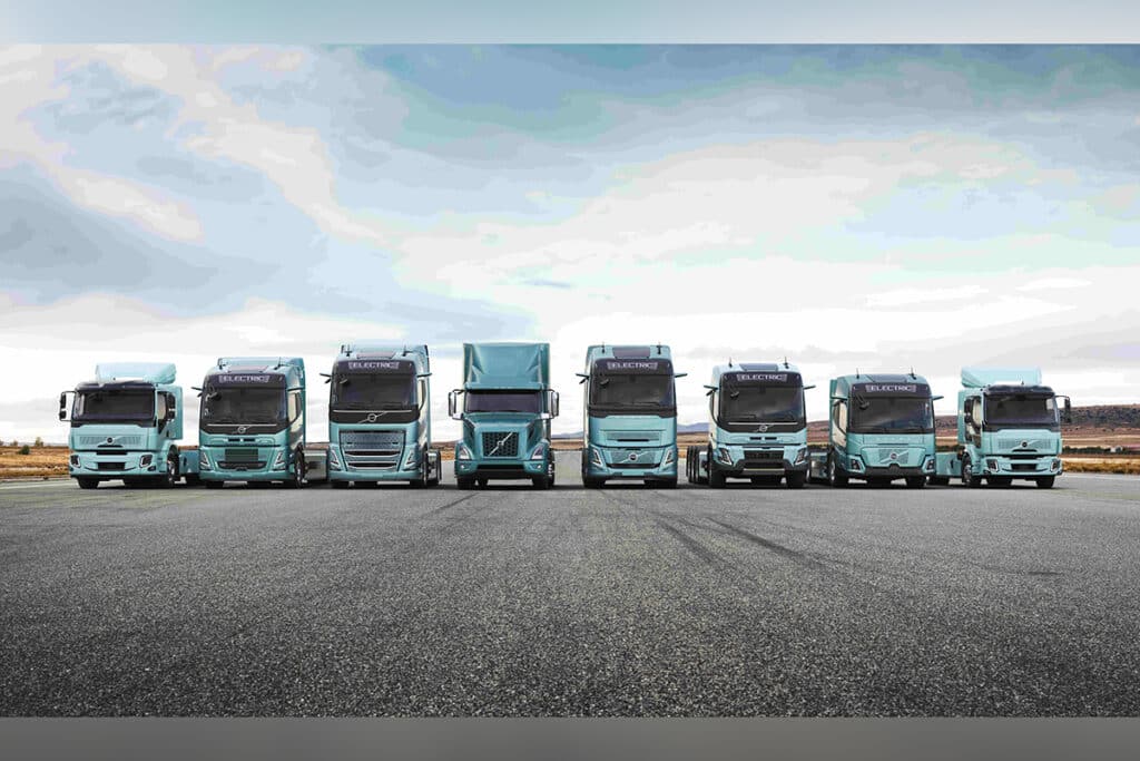 Volvo Trucks marktleider in verkoop elektrische vrachtwagens inEuropa en Noord-Amerika