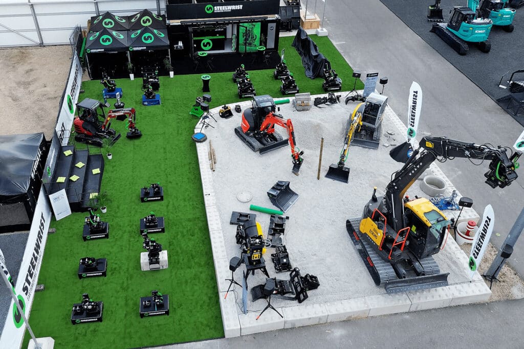 Steelwrist is klaar om nieuwe producten te lanceren en te demonstreren op de Bauma van 7 tot 13 april 2025