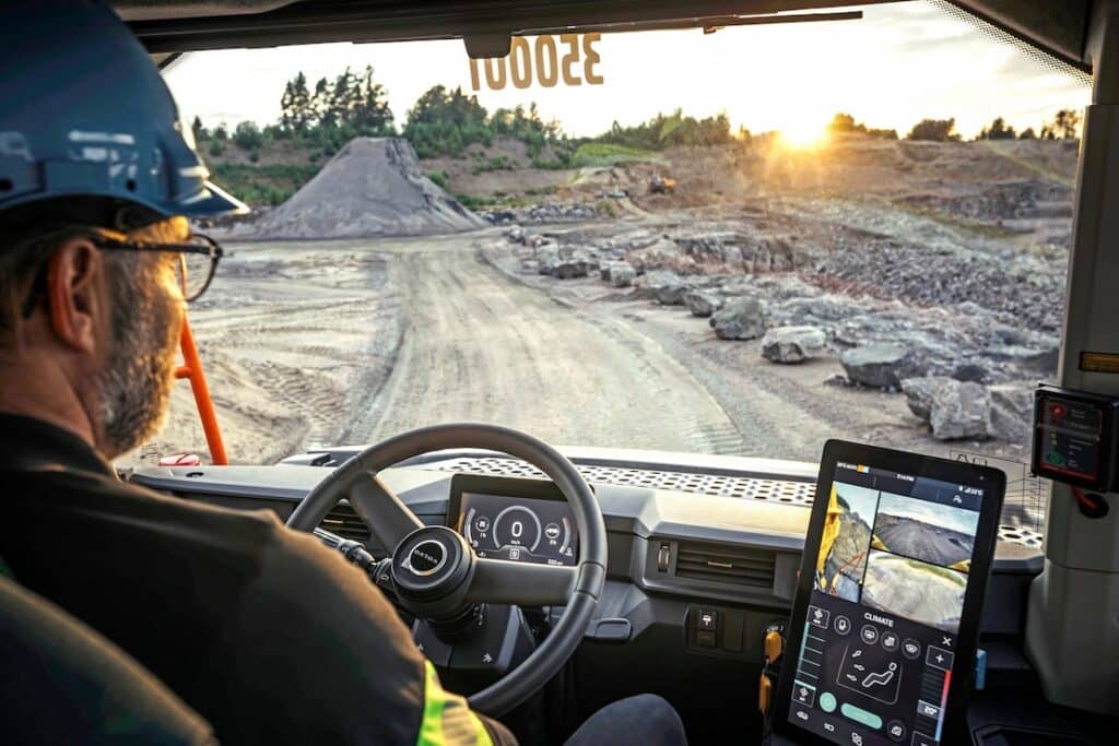 Introductie van de nieuwe Volvo A50 knikdumper