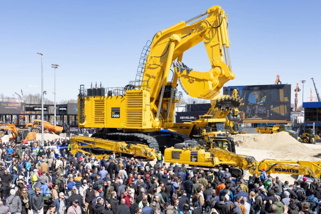 Met 13 wereldpremières de show stelen op Bauma