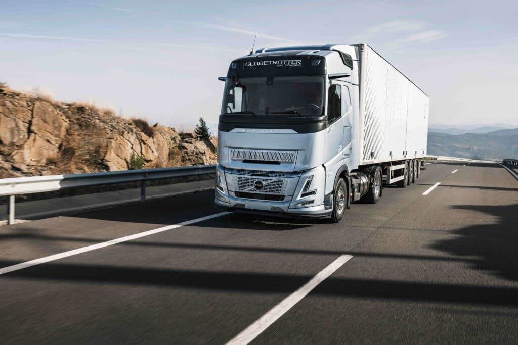 Volvo’s op gas aangedreven trucks winnen terrein – tot 100% CO₂-reductie mogelijk