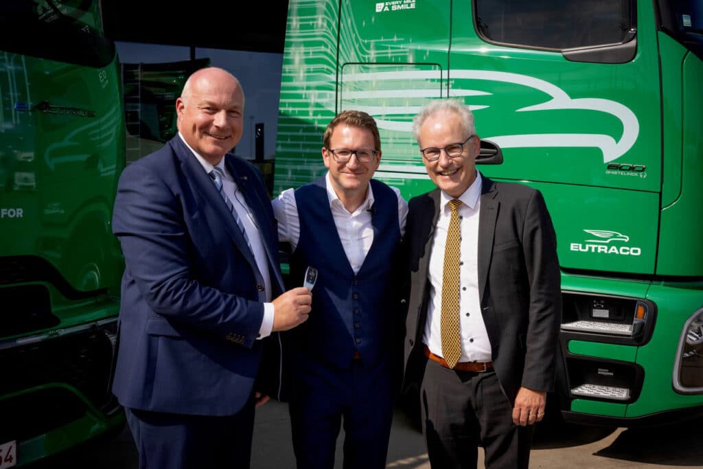 EUTRACO start met de uitrol van de grootste elektrische vrachtwagenvloot in België