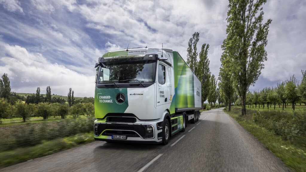 Mercedes-Benz Trucks presenteert de nieuwe eActros 400 op basis van de eActros 600 5