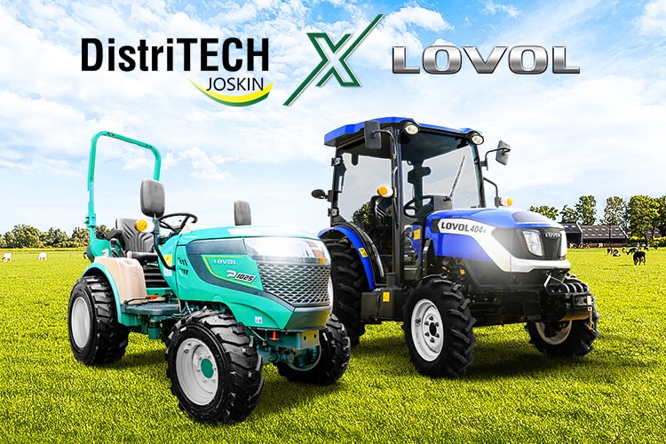 Start van de distributie van LOVOL-trekkers  3