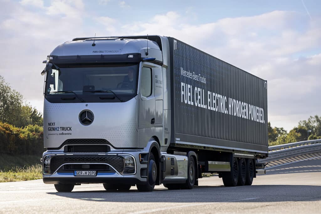 Daimler Truck presenteert Mercedes-Benz NextGenH2 Truck – kleinschalige serieproductie gepland vanaf eind 2026 3