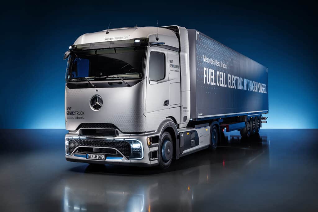 Daimler Truck presenteert Mercedes-Benz NextGenH2 Truck – kleinschalige serieproductie gepland vanaf eind 2026 1