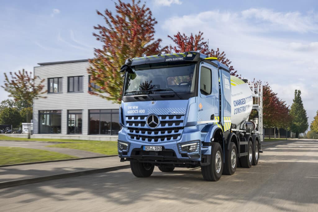 Mercedes-Benz eArocs 400: batterij elektrische bouwtruck vanaf april te bestellen 2