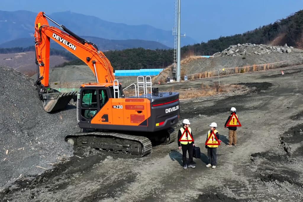 Develon tilt veiligheid naar een hoger niveau met optionele slimme technologie voor de -9 serie 3