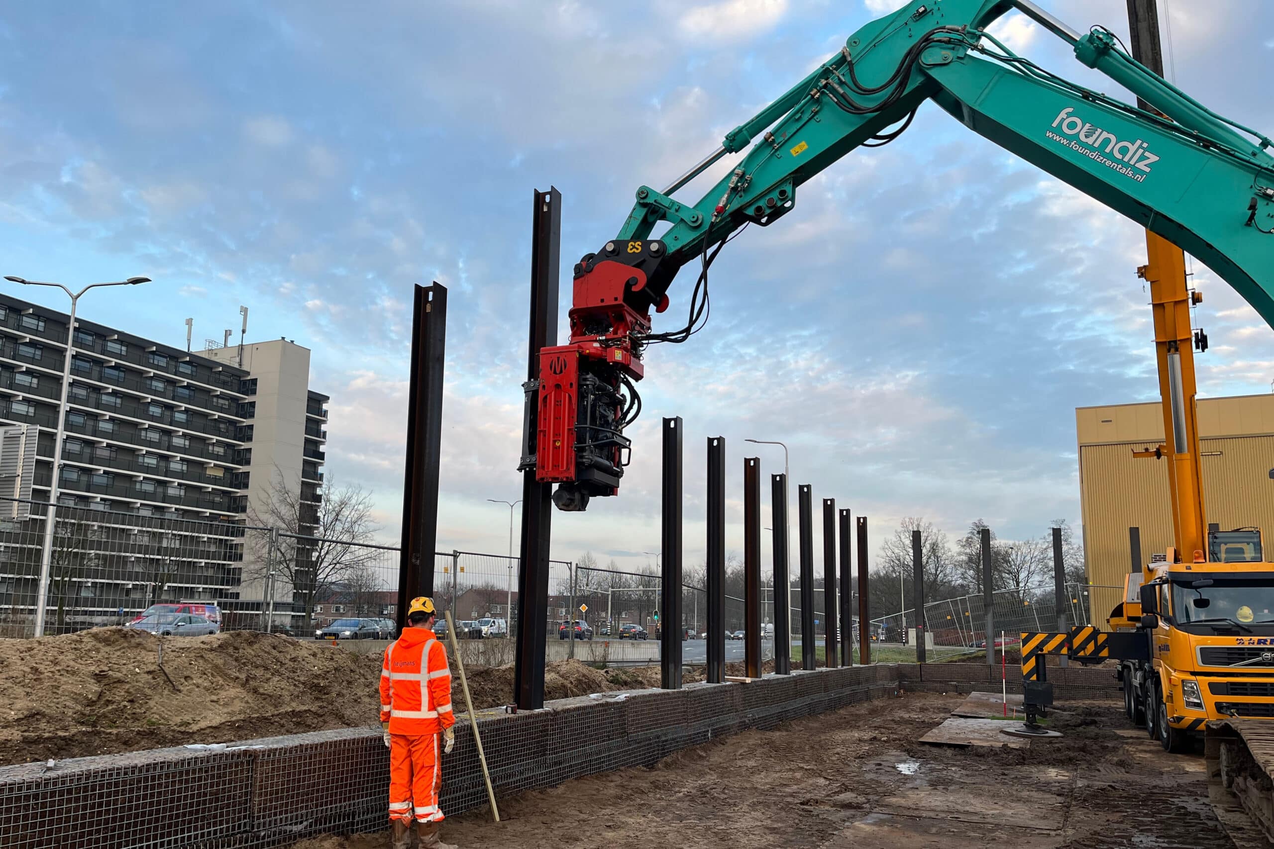 Foundiz combineert verhuur, verkoop en kennis in funderingstechniek 1