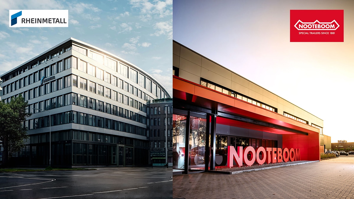 Rheinmetall en Nooteboom Trailers B.V. ontwikkelen en introduceren gezamenlijk militaire heavy equipment trailers 2