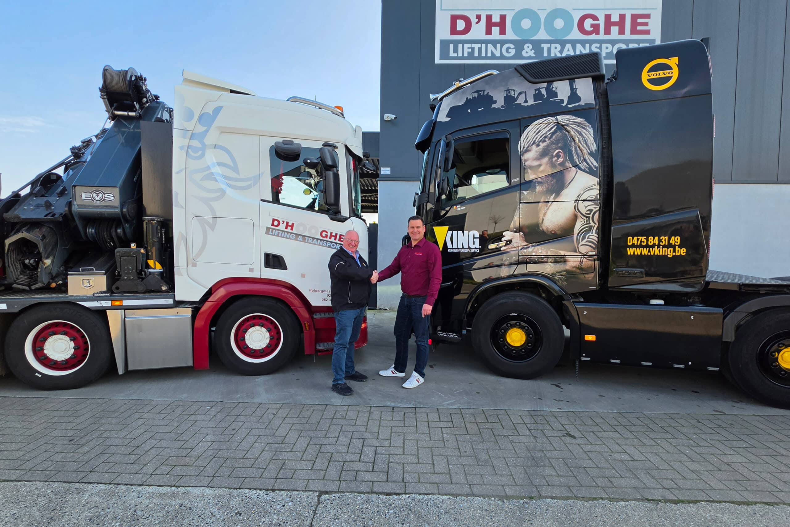 D’hooghe Group neemt transportluik van Vking over: focus op kerntaken, efficiëntie en professionalisering  1