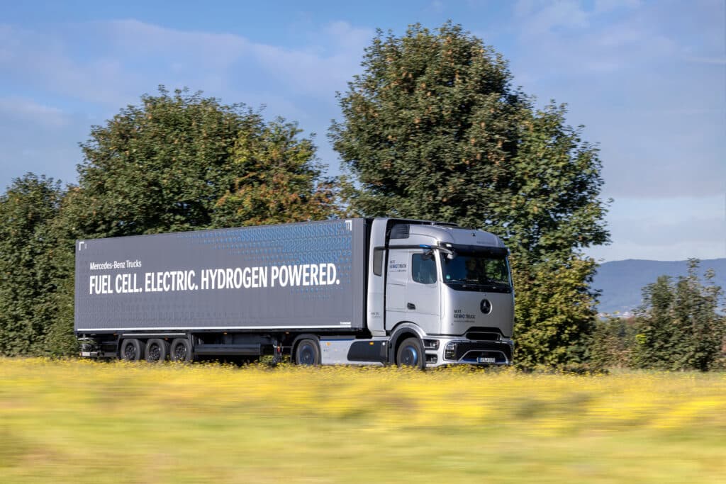 Daimler Truck presenteert Mercedes-Benz NextGenH2 Truck – kleinschalige serieproductie gepland vanaf eind 2026 2