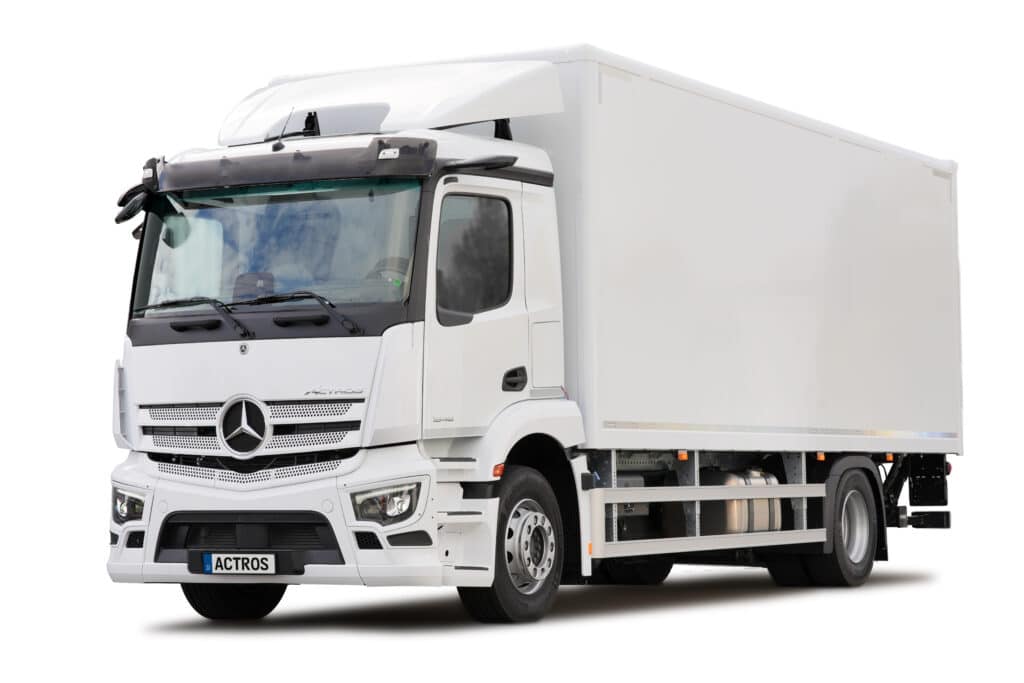 Euro NCAP bekroont Mercedes Benz Trucks met vijf sterren voor hoog veiligheidsniveau 1