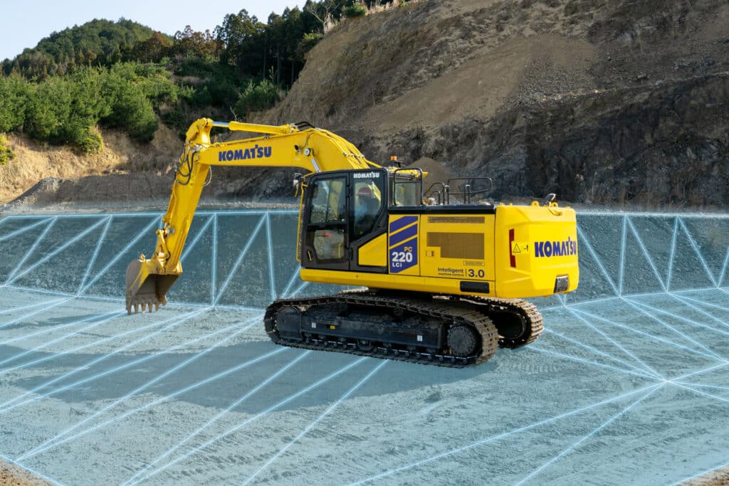 De volledig nieuwe Komatsu PC220LCi‑12: ontwikkeld voor prestaties én machinist. 2
