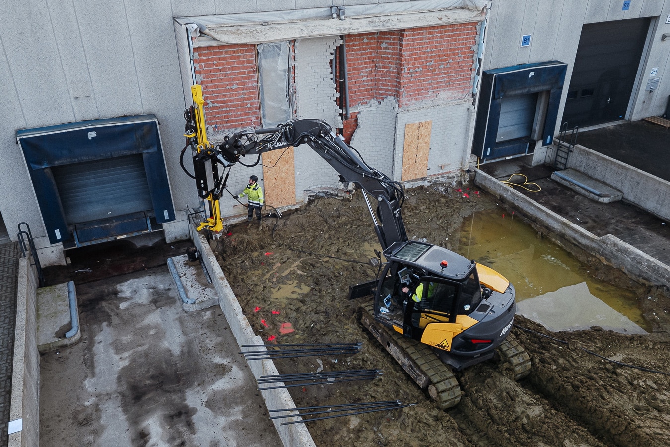 Waar ruimte schaars is, wint slimme funderingstechniek 1