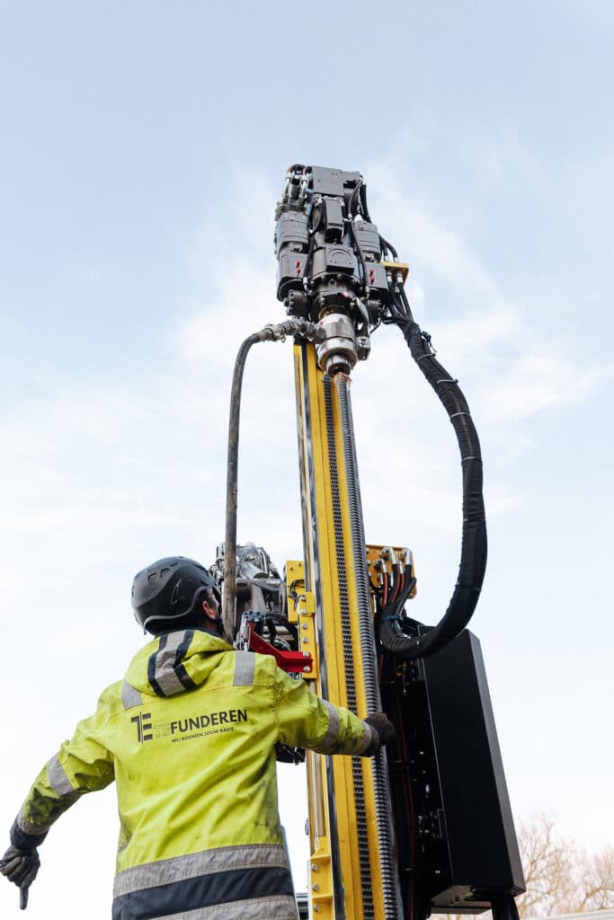 Waar ruimte schaars is, wint slimme funderingstechniek 1