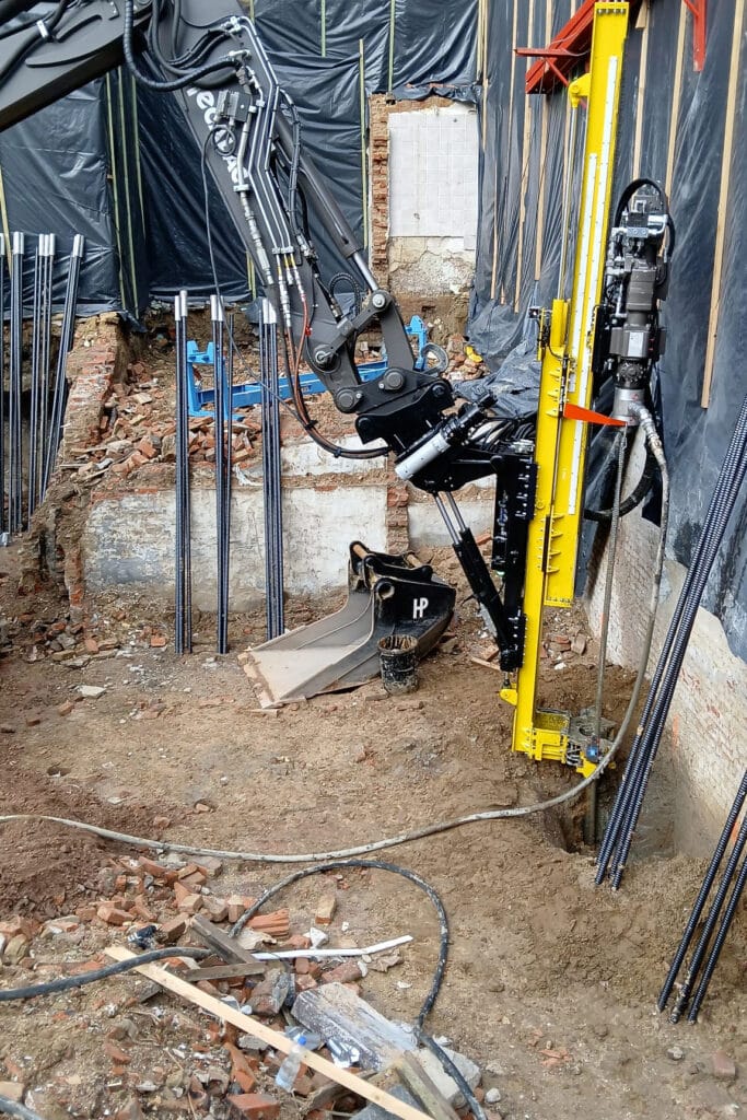 Waar ruimte schaars is, wint slimme funderingstechniek 3