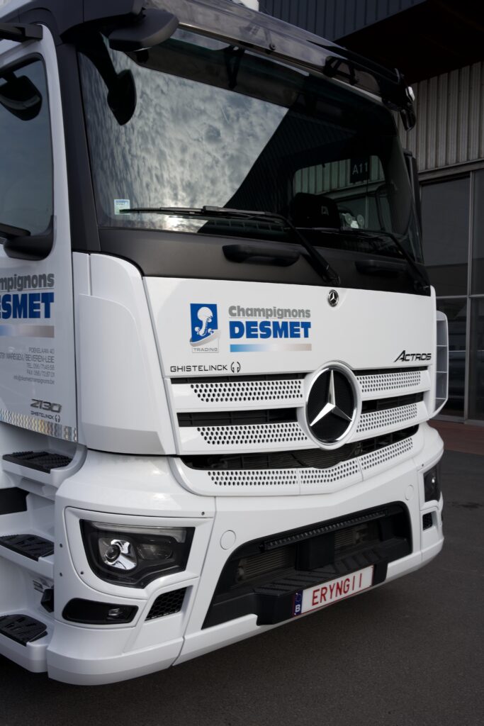 Champignons Desmet en Ghistelinck: generaties van vertrouwen vieren 75 jaar Ghistelinck en 130 jaar Mercedes-Benz Trucks 1
