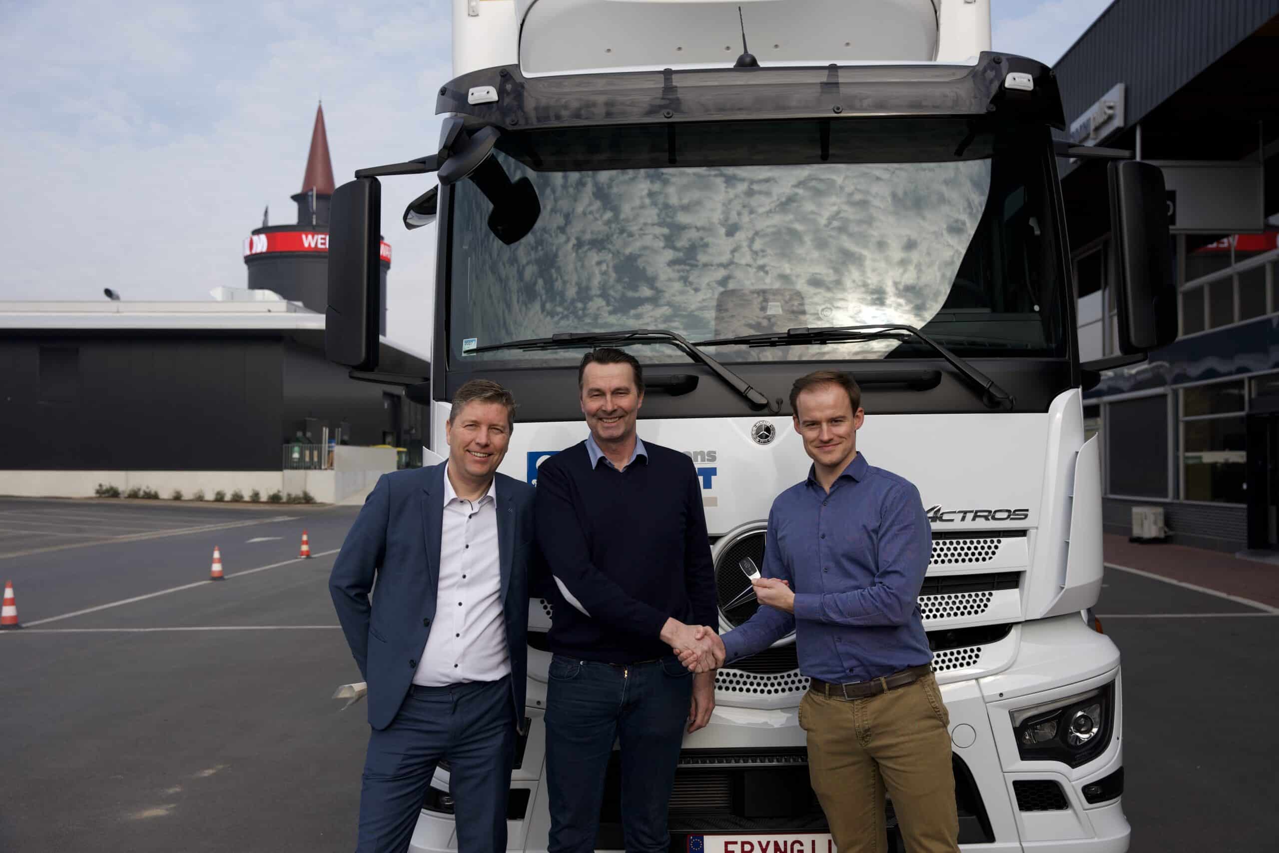 Champignons Desmet en Ghistelinck: generaties van vertrouwen vieren 75 jaar Ghistelinck en 130 jaar Mercedes-Benz Trucks 4