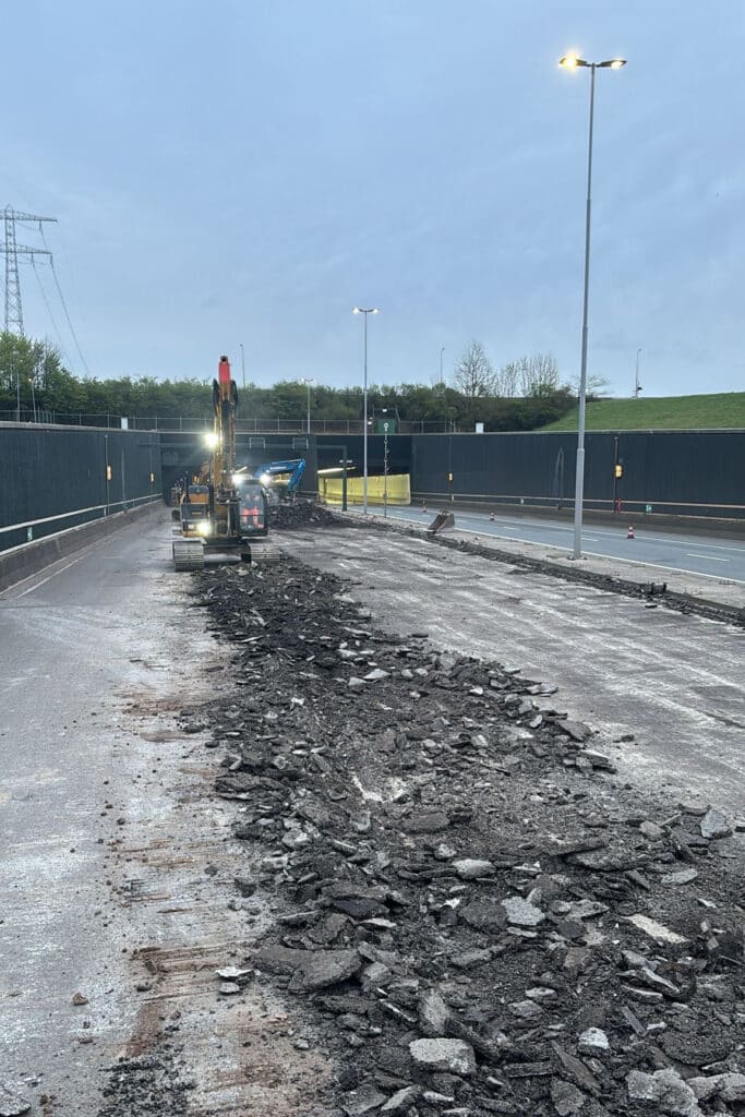 Megaklus in de Vlaketunnel 1