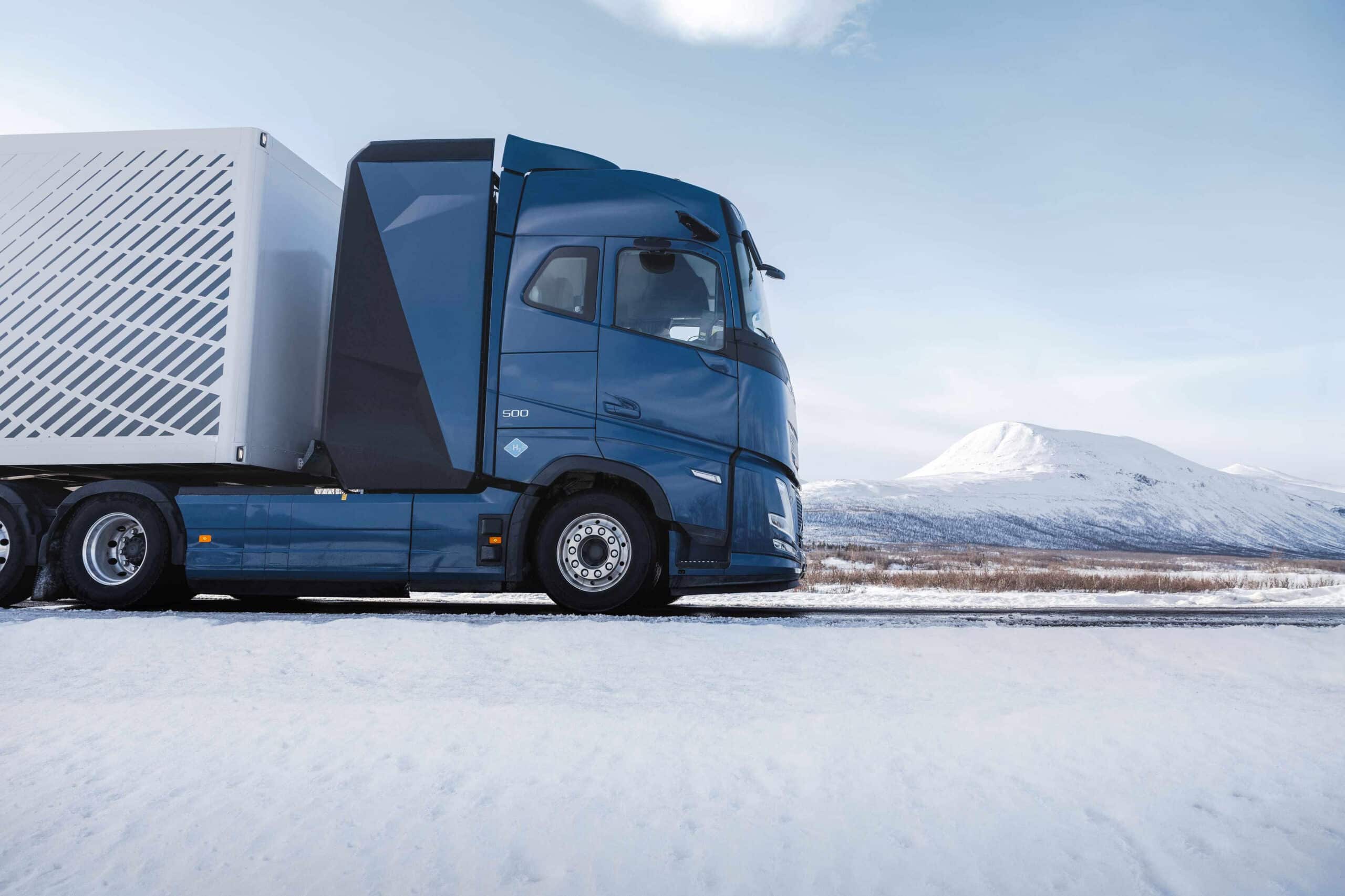 Krachtig en brandstofefficiënt – maak kennis met Volvo’s toekomstige waterstoftruck 1