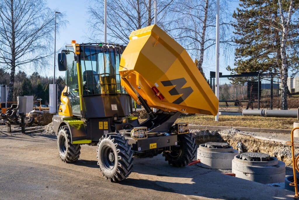 Ahlmann Nederland biedt krachtige mobiele Mecalac dumpers aan 2
