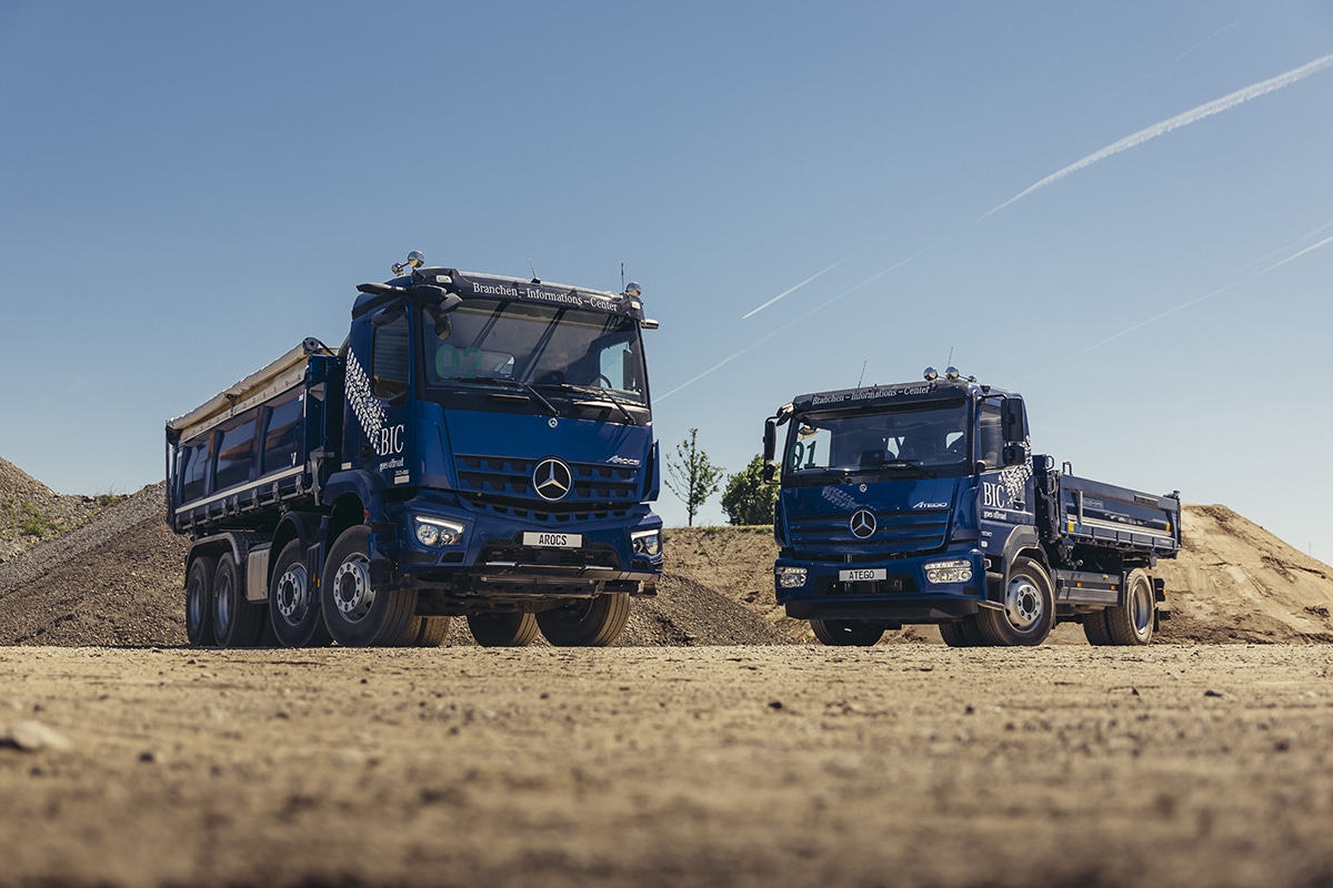 Mercedes-Benz Trucks toont uitgebreid portfolio voor moderne bouwplaatsactiviteiten 1