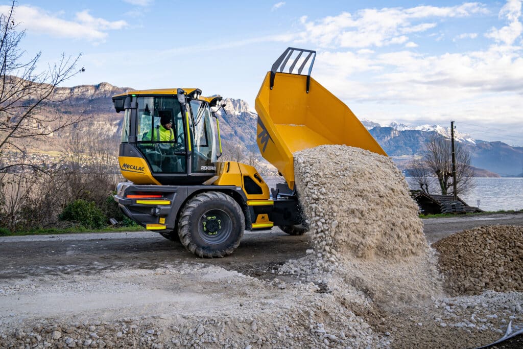Ahlmann Nederland biedt krachtige mobiele Mecalac dumpers aan 3