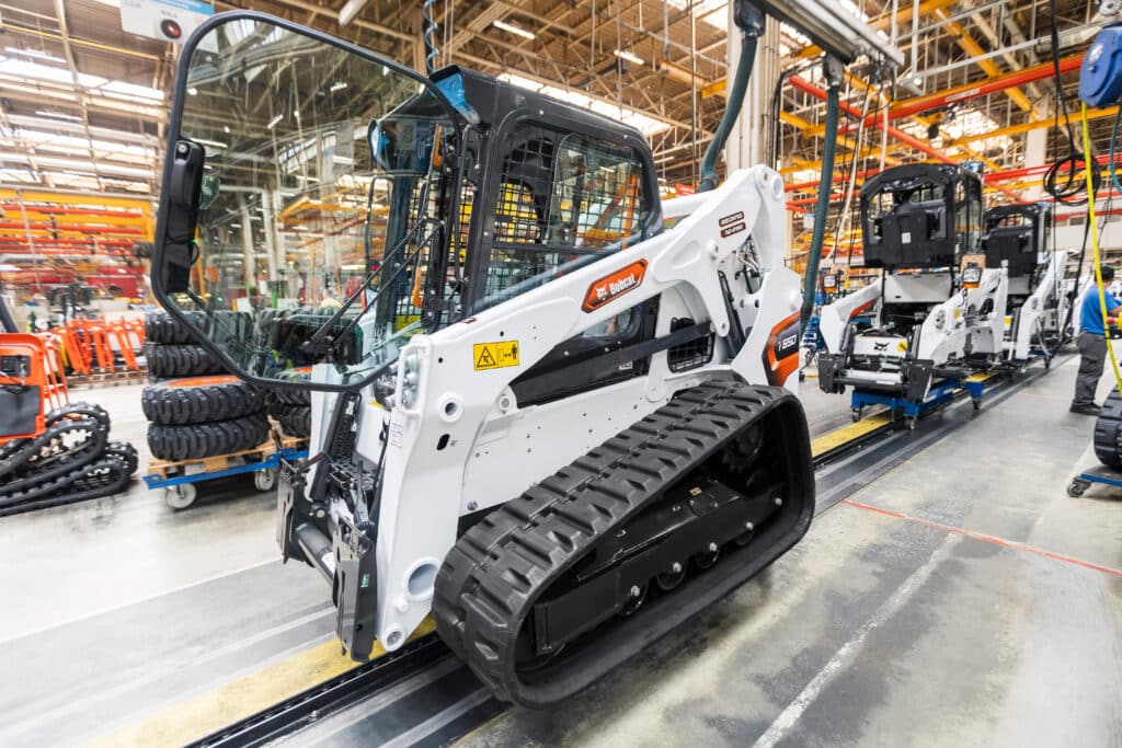 Bobcat start de productie van nieuwe T650 compacte rupslader 2